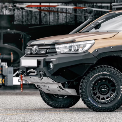 Protector de carter y defensa para Toyota Hilux
