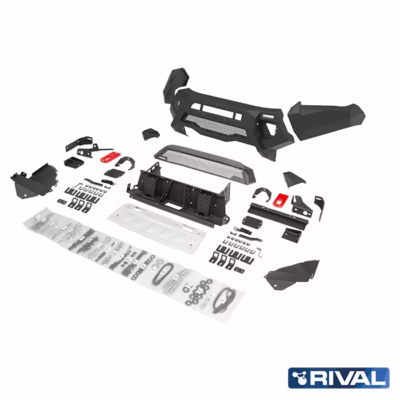 defensa de aluminio rival 4x4